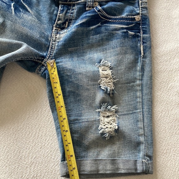 Zana di jeans denim bermuda shorts Size 7 - Picture 8 of 8